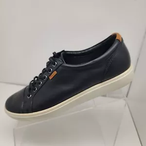 🔥ECCO Soft 7 Women's Casual Sneaker Shoes 11 US EU 42 Black Retail $160 - Picture 1 of 11