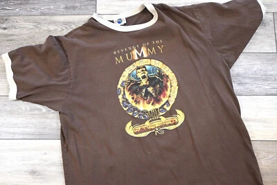 Camisa De Colección Universal Studios La Venganza de la Momia Paseo Cuello Anillo XL Foto 1 de 4