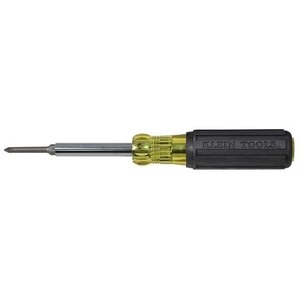 Klein Tools 32559 Multi-bit Screwdriver / Nut Driver, Extended Reach 6-in-1 Tool - Picture 1 of 10