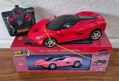 NEW BRIGHT RC LA FERRARI FULL FUNCTION REMOTE RADIO CONTROL  MODEL 2423. BOXED - Image 1 of 4