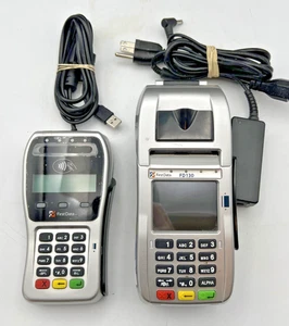 First Data FD130 Duo and FD-35 PIN Pad Credit Debit Card POS Terminal FD130Duo - Picture 1 of 20