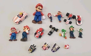 Lote de figuras juguetes Super Mario Brothers para piezas reparaciones coches tragamonedas artesanías - Imagen 1 de 6