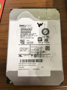 DELL EMC Ultrastar DC HC520 0F29595 12TB 7.2K SATA 3.5" 6Gb/s HDD - Photo 1/5