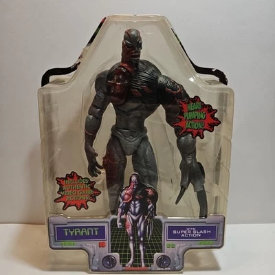 Figura de acción ToyBiz Capcom 1998 videojuego Super estrellas Resident Evil Tyrant Foto 1 de 4