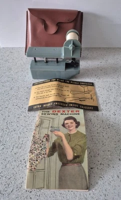 Máquina de coser Dexter 1930 vintage con estuche de mano Foto 1 de 4