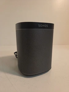 Sonos Play 1 Compact Wireless HiFi Smart Speaker Black Wi-Fi Stereo - Picture 1 of 6