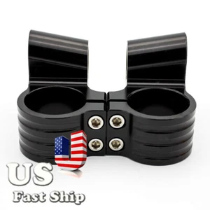 For SUZUKI GSXR1000 2009-2010 48mm Raise Clip On Fork Clamp Mount Head Part CNC - Picture 1 of 7