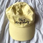 Brand New Taylor Swift It’s A Love Story Hat Capital One Yellow Cap Promo