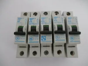 GE SERIES E B6 B10 B16 B20 B32 B40 AMP 6KA SINGLE POLE MCB CIRCUIT BREAKERS - Picture 1 of 1