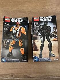 LEGO Star Wars: Buildable Figures 75115 and 75121 Ships Free Box Damage