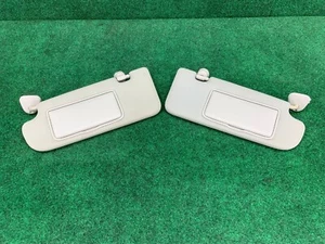 ๐ 2014-2022 Infiniti Q50 Pair Of Right & Left Side Sun Visors Gray OEM - Picture 1 of 6