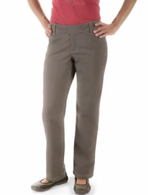 Mountain Khakis Stretch Poplin Pants Womens Size 16 Tall Terra Brown NWT $80 - Image 1 of 4