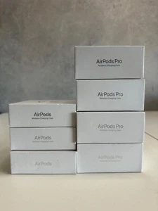 Apple Airpods Empty Box Lot x7 w Inserts NO AIRPODS ~ 3x AirPods / 4 AirPods Pro - Photo 1 sur 9