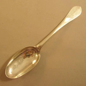 Antiker massiver Silberlöffel Koblenz 1759 Johann Balthasar Krapper Silber Löffel - Bild 1 von 1