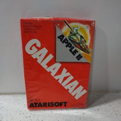 Galaxian by Atarisoft for Apple II+, Apple IIe, Apple IIc, Apple IIGS - NEW - Image 1 of 4