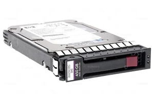 454274-001 HP HDD 450GB 15K SAS 3G 3,5" LFF HOT-SWAP - Bild 1 von 8