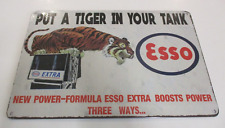 Esso 'Put a Tiger in Your Tank' - Replica Tin Advertising Sign - New and Sealed