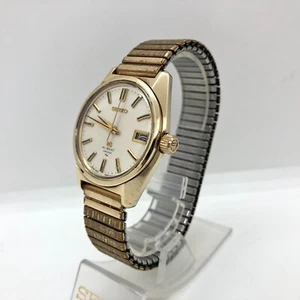 [w2042] GRAND SEIKO 4522-8000 GS HI-BEAT 36000 New crown Hand winding Gold EX/VG - Picture 1 of 18