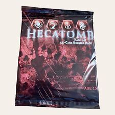 22 Packs ~ Hecatomb Base Set Booster Packs NEW Collectible Trading Card Game