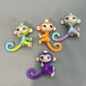 Fingerlings Bundle Of 3 Blue Orange Purple Monkey - Picture 1 of 8