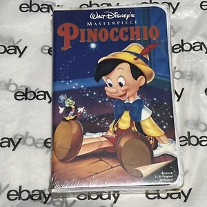 PINOCCHIO (VHS 1993) WALT DISNEY CLASSIC NEW SEALED - Picture 1 of 7