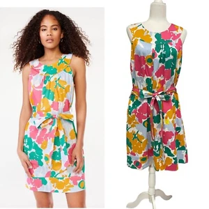 Free Assembly 2XL Cotton Tropical Floral Print Sleeveless Shift Dress NWT $28 - Picture 1 of 11
