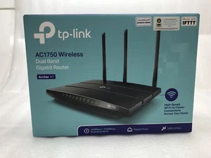 TP-Link Archer A7 AC1750 Router Dual-Band Wireless Gigabit Port Black - Picture 1 of 5