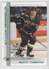 2000-01 ITG Be A Player Memorabilia All-Star Fantasy /10 Scott Thornton #353
