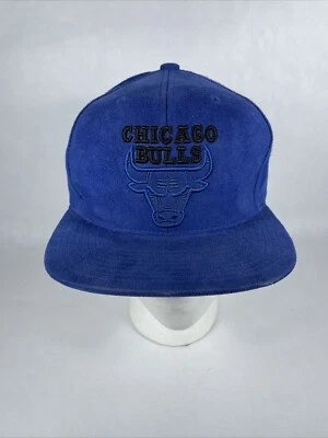 Boné chapéu ajustável MITCHELL & NESS CHICAGO BULLS AJUSTE ORIGINAL SNAPBACK AZUL NBA - Imagem 1 de 4