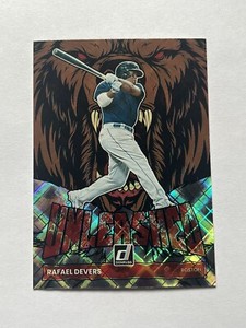 2022 Donruss Rafael Devers Unleashed Diamond Parallel #UL-9 Boston Red Sox