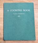  A COOKING BOOK By Lorine Niedecker 1st ed Limited to 250 copies 1992