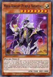 MP18-EN183 - Mekk-Knight Purple Nightfall - Secret Raro - 2018 Mega-Tin Mega Pac - Imagen 1 de 1