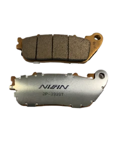 COPPIA Pastiglie Posteriori PER HONDA CB 1000 R DAL 2008 al 2015 NISSIN SINTERIZ - Imagen 1 de 3