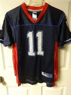 Camiseta de fútbol vintage Reebok Drew Bledsoe # 11 Buffalo Bills juvenil grande Foto 1 de 4