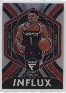 2022-23 Panini Flux Rookie Influx Silver Prizm Johnny Davis #11 Rookie RC