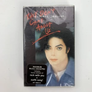 Michael Jackson They Don't Care About Us (Cassette) Single New Sealed Hype - Picture 1 of 2