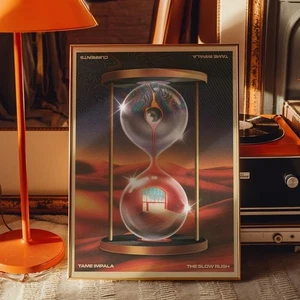 Tame Impala Poster - The Slow Rush x Currents Print - Psychedelic Album Art - Bild 1 von 4
