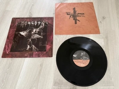 MORGOTH - CURSED 1.PRESS LP (GERMANY) 1991 + OIS     SLAYER,DEATH,OBITUARY,SADUS - Image 1 of 4