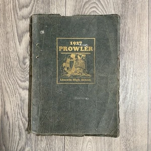1927 Prowlers Lincoln High School TRF Minnesota Yearbook with Signatures - Picture 1 of 13