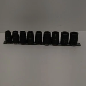 Juego de enchufes de impacto poco profundo Snap On 3/8” Drive 6pt 10 mm - 18 mm IMM100-IMM180 - a - Imagen 1 de 10