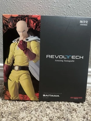 AUTHENTIC Saitama KAIYODO Revoltech Amazing Yamaguchi One Punch Man USA In Stock - Image 1 of 4