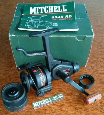 Moulinet MITCHELL 5540 RD Full Control, 1 Bobine, 1 Réduc., 1 Doc , 1 Boîte Q207 - Immagine 1 di 3