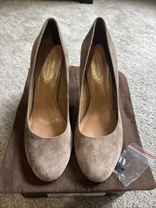 Elie Tahari Bretta Pump Warm Clay 40.5 - Picture 1 of 6