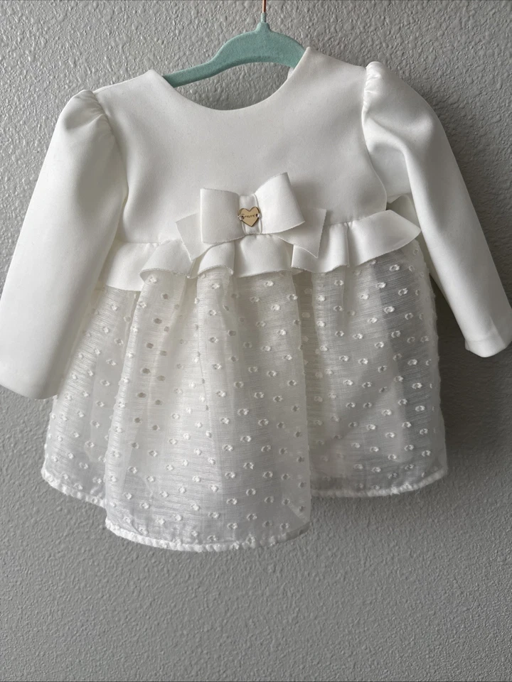 Vestido Para Bautizo Bebé 6m- Vestido Bautizo Bebé 6m Foto 1 de 1