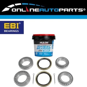 Front Wheel Bearing Kits + Nulon HTBG Grease for Isuzu D-Max TFR85 TFS85 2008~20 - Picture 1 of 1