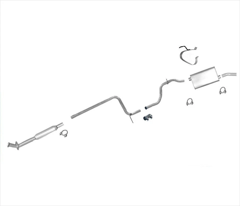Sistema de tubo de escape silenciador para Ford Taurus 3,0 L 2 y 4 puertas 1993 Foto 1 de 4