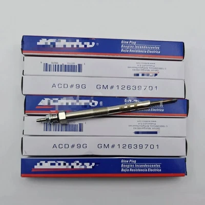 8Pcs OEM #9G 12639701 Glow Plugs for LMM LML LBZ Silverado Sierra Duramax 6.6L — 第 1/4 张图片