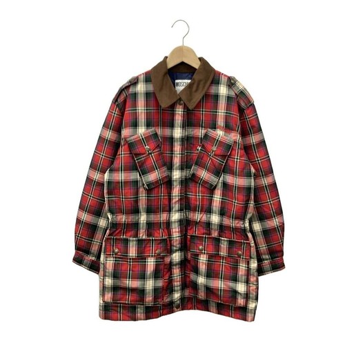 Moschino Jeans Batting Jacket Plaid Donna 1 Dettagli Danni ・Tuta: Rugosa