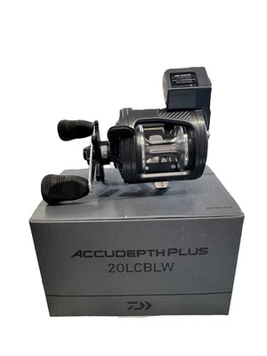 Daiwa Accudepth Plus 20 LCBLW 线计数器 - 左手 4.2:1 - 全新带盒! — 第 1/4 张图片