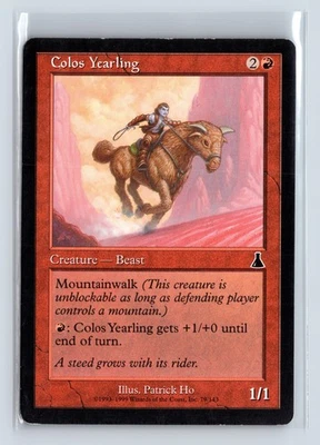 (4x) COLOS YEARLING – MTG Magic the Gathering Card – Urza's Destiny – Common - Image 1 of 4